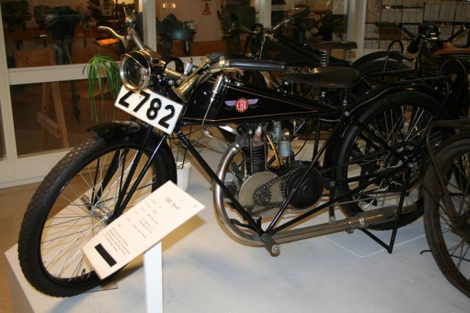 EBE Sport 172-kubikk, 1927-modell. Produsert av EBE-Verken i Åmål.
