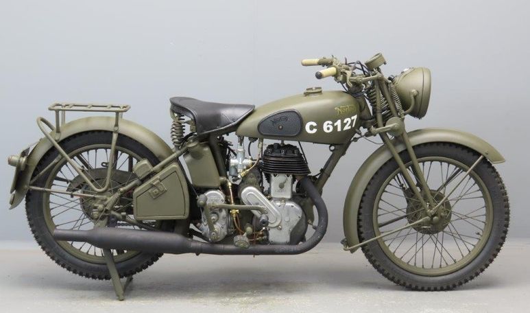 Norton WD16H. Foto: wikimedia commons/Yesterday Antiques Motorcycles