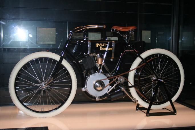 Anno 1903: "Serial Number One", den første modellen fra Harley-Davidson