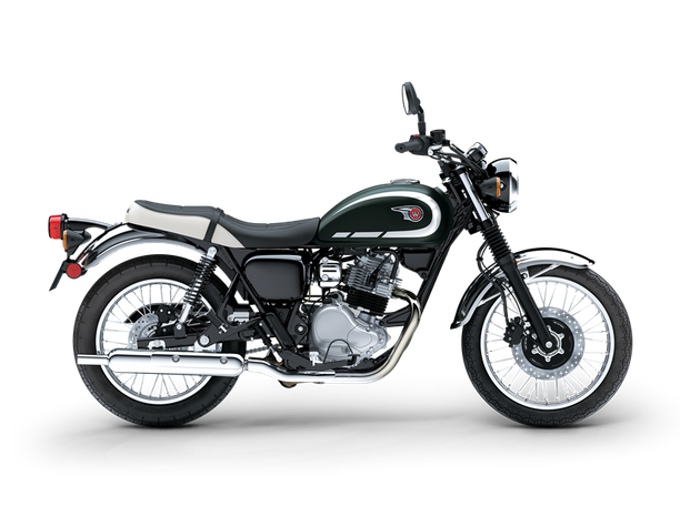 Kawasaki W230. Moderne tech i klassisk innpakning. Foto: Norsk Motor Import AS
