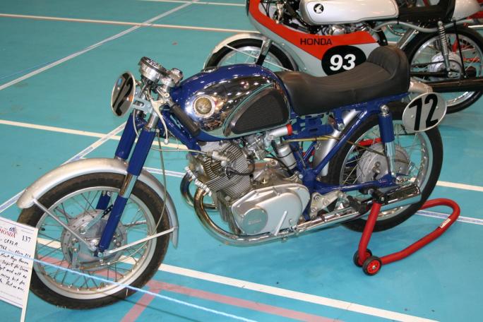 Honda CB72R, 250 ccm, 1962-modell