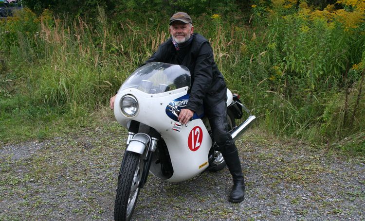 Kjetils Bonneville 650 Thruxton-replica