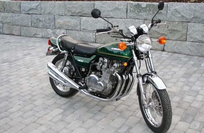 Kawasakis 900-kubikker var "King of the road" på 70-tallet.