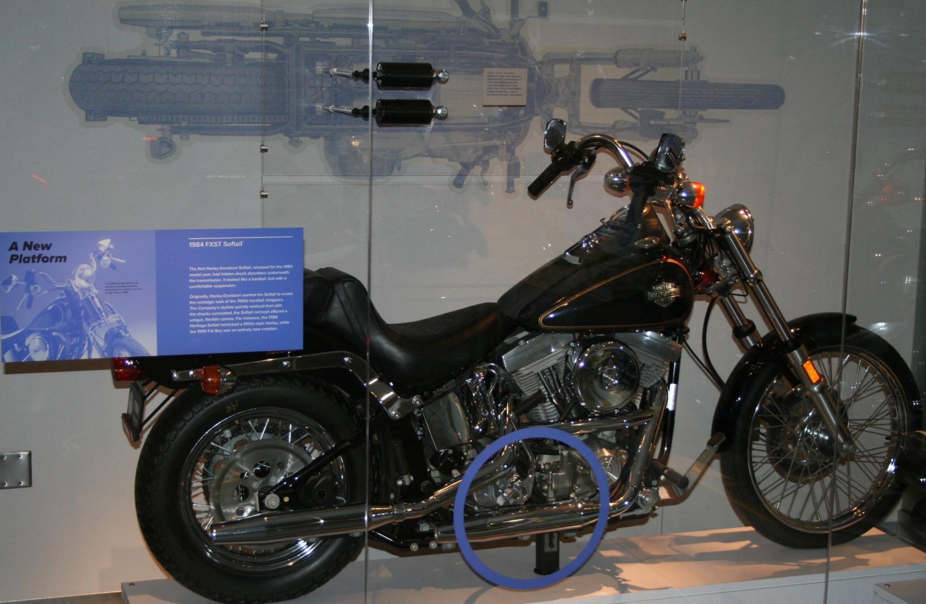 Softail & Evolution: Harley-Davidsons trumfkort