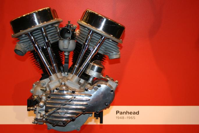 Panhead 1200-kubikk, produsert fra 1948-1965