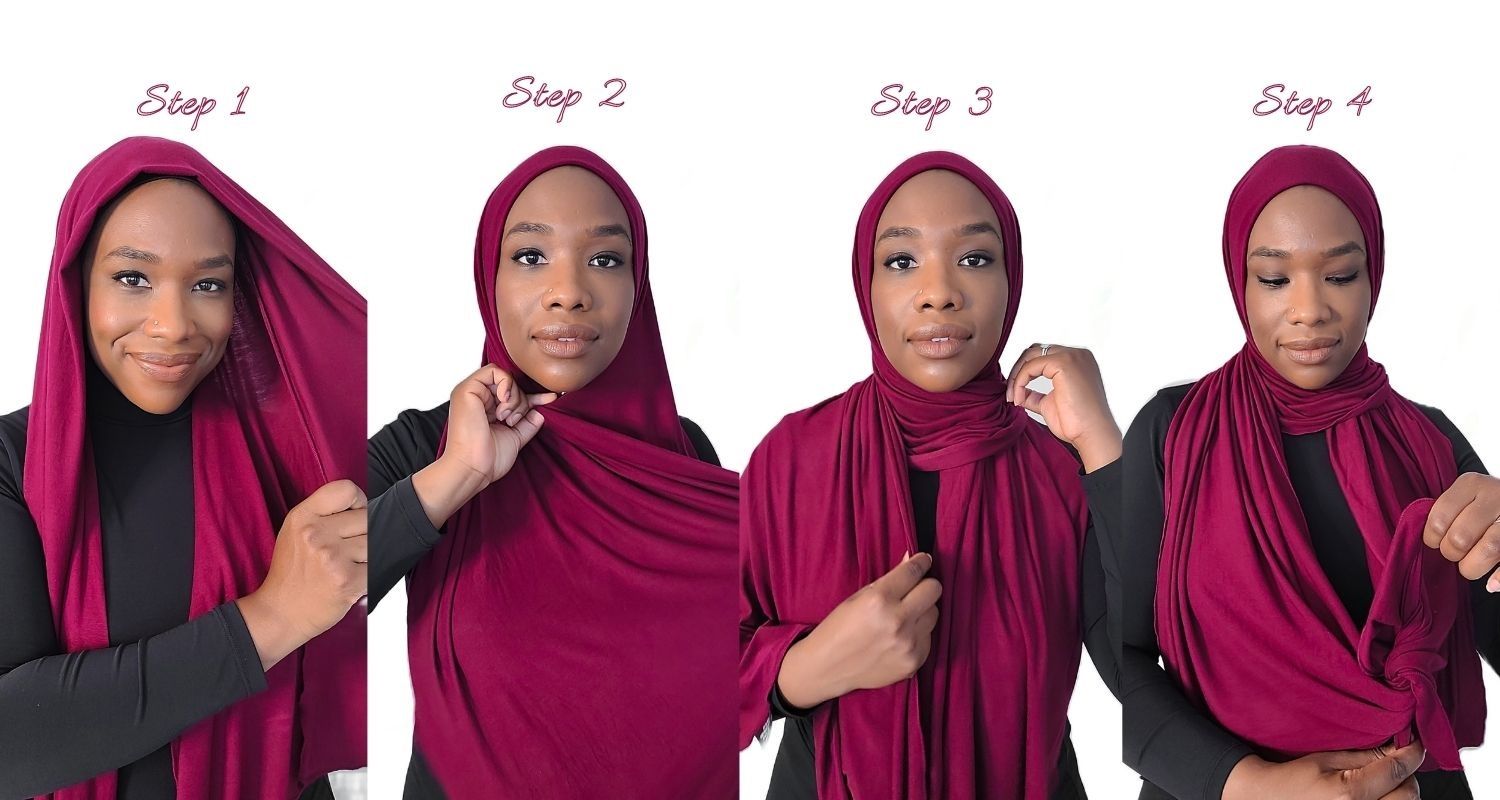 Hijab style deals step by step