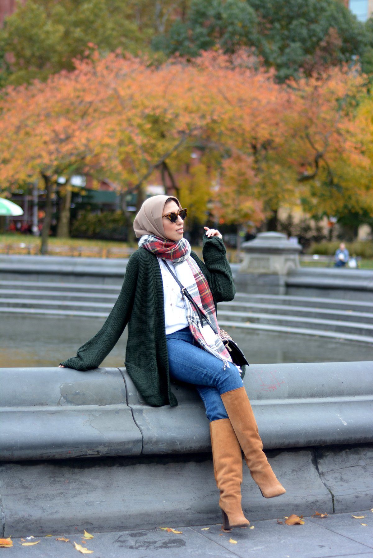 Fall hijab outfits shops