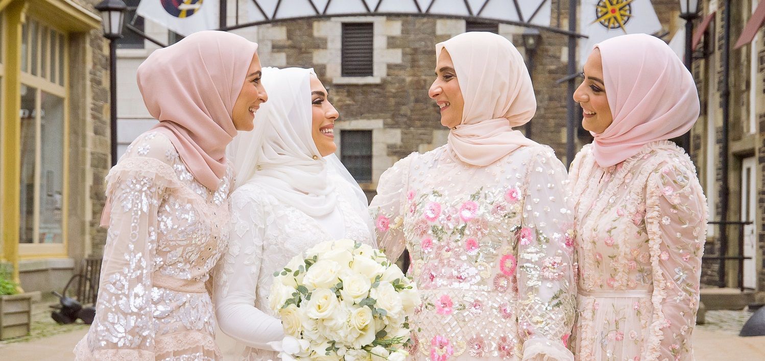 Get Inspired for Modest Bridal Party Fits With These 5 Beautiful