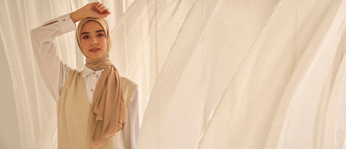 HH's New Recycled Chiffon Hijabs Marries Science, Tech, Sustainability ...