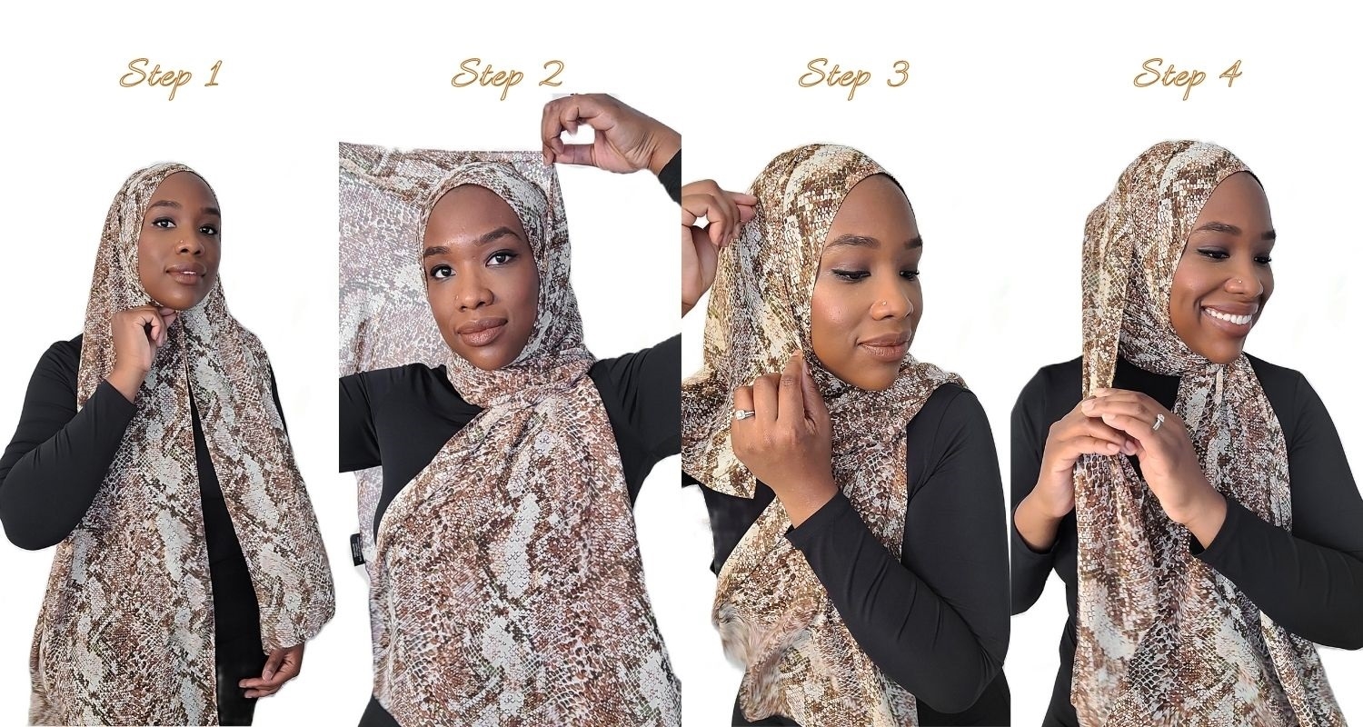 Say No to Slipping: How to Keep Your Hijab in Place! – Voile Chic - USA