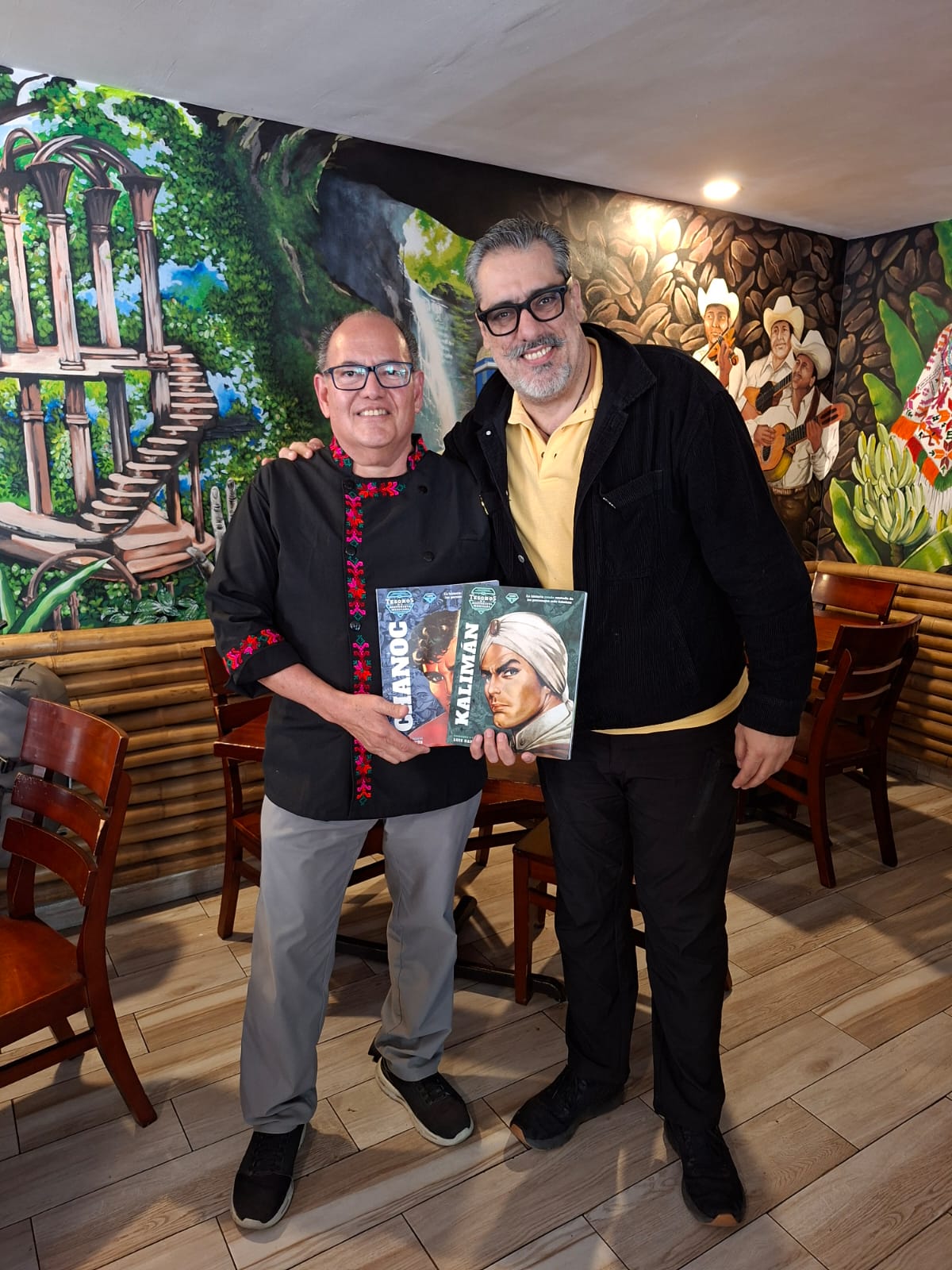 De visita  Luis Gantús a San Luis Potosí en Rincón Huasteco