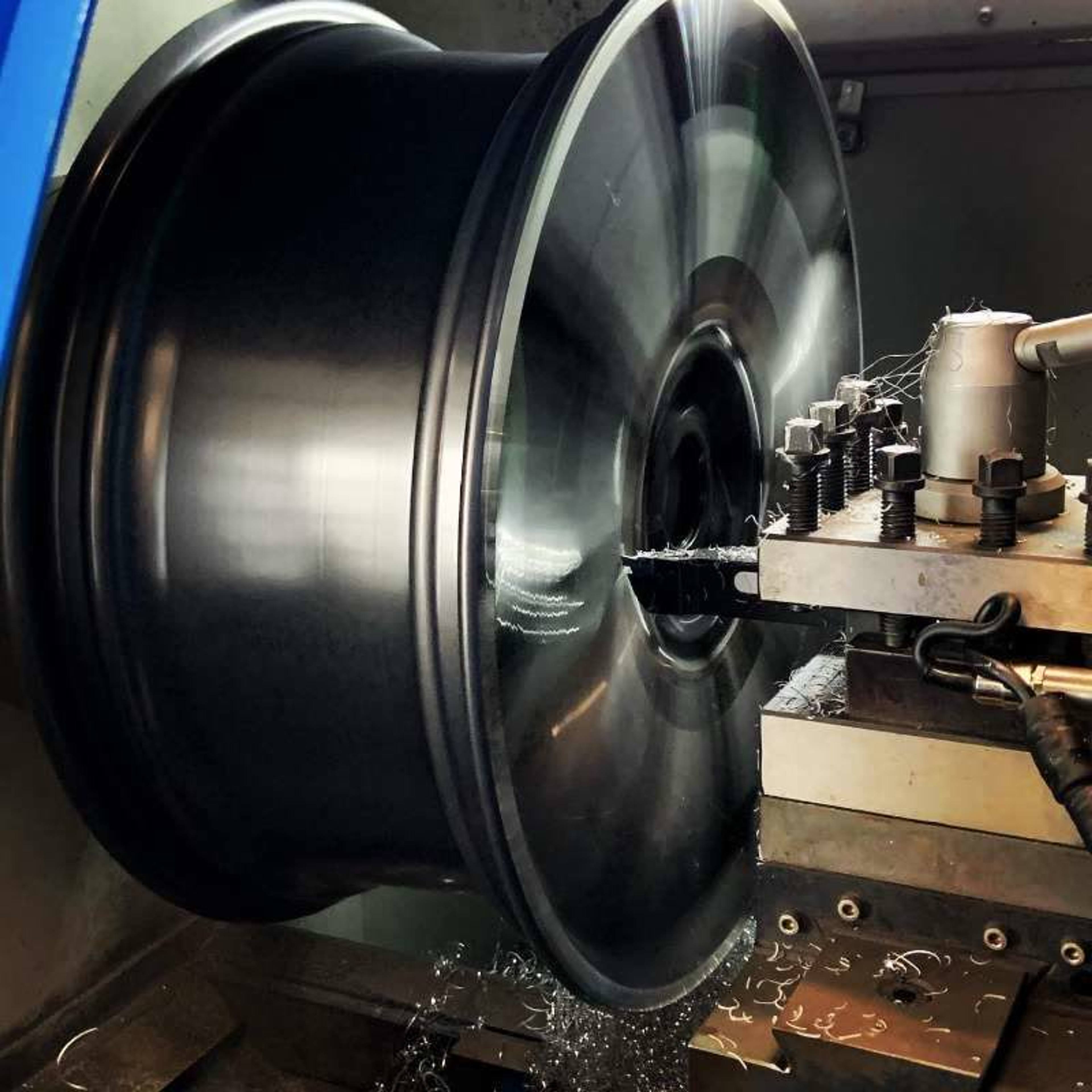 Velg op de CNC-draaibank