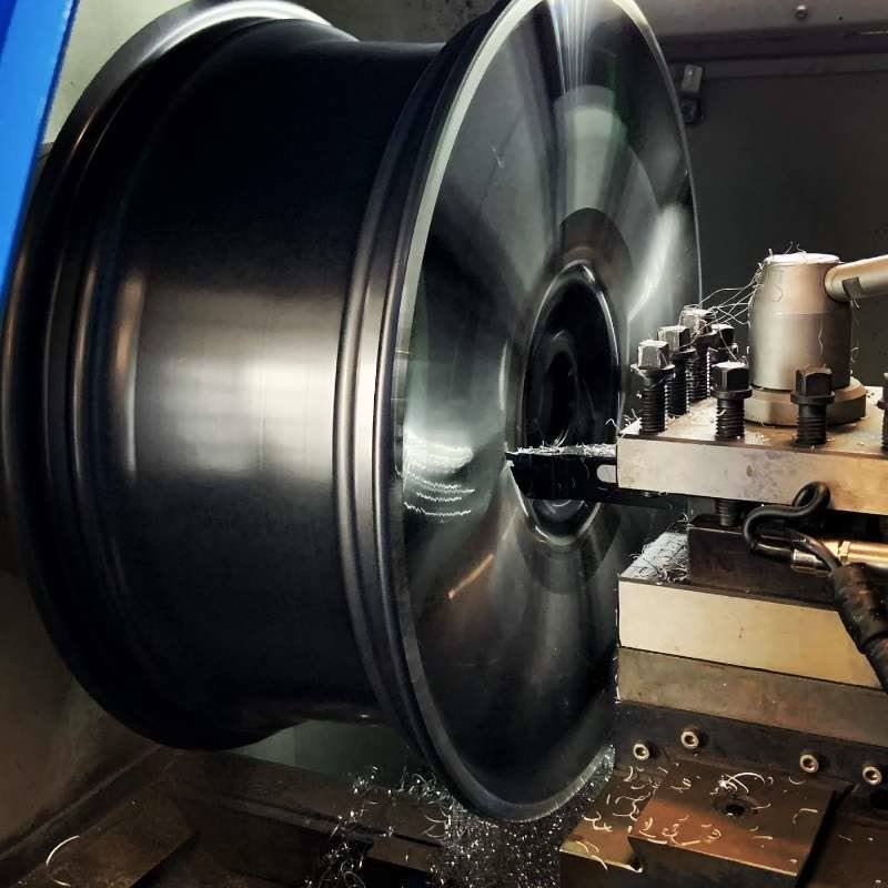 Velg op de CNC-draaibank