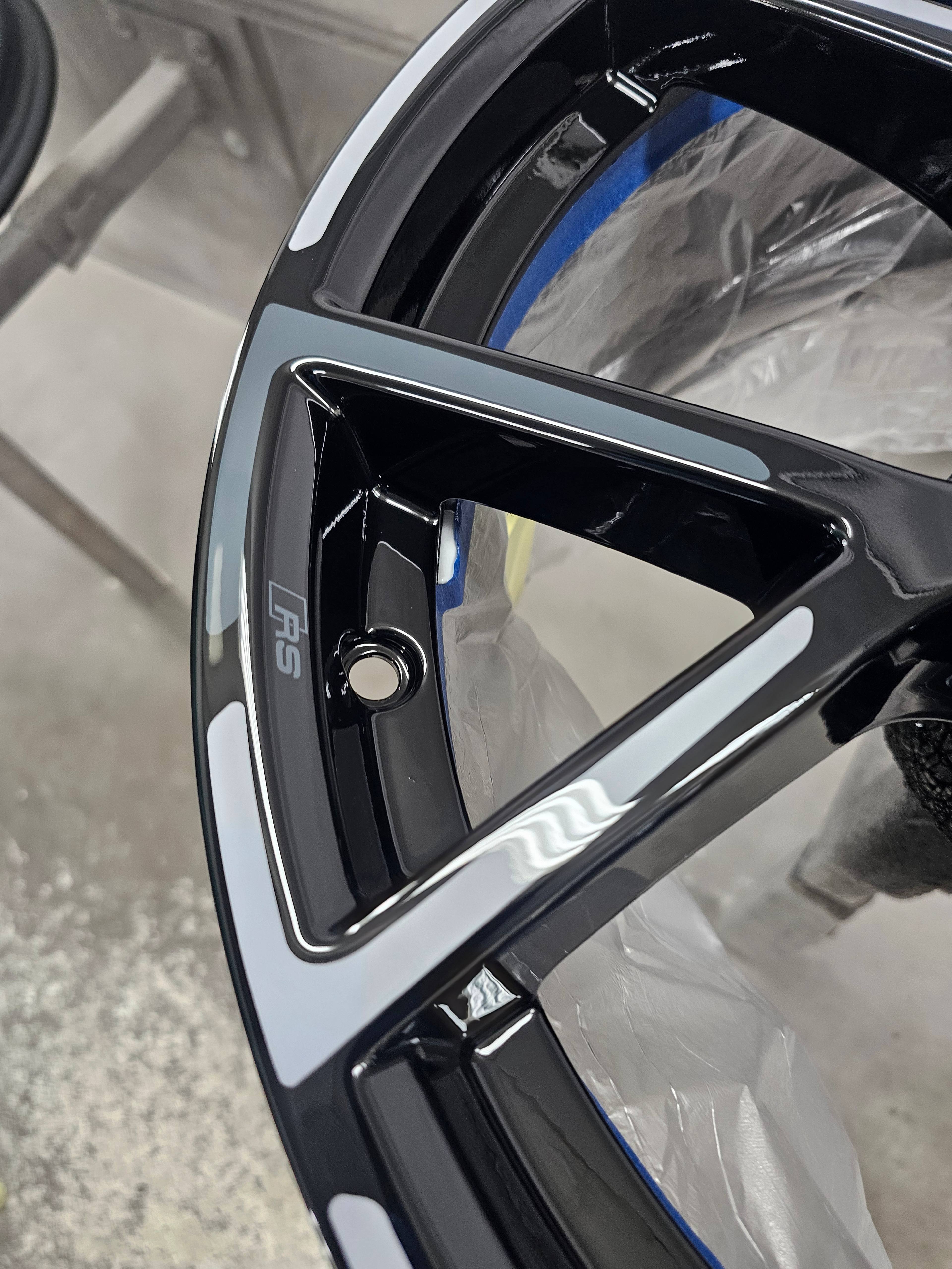 VW golf velg gerepareerd