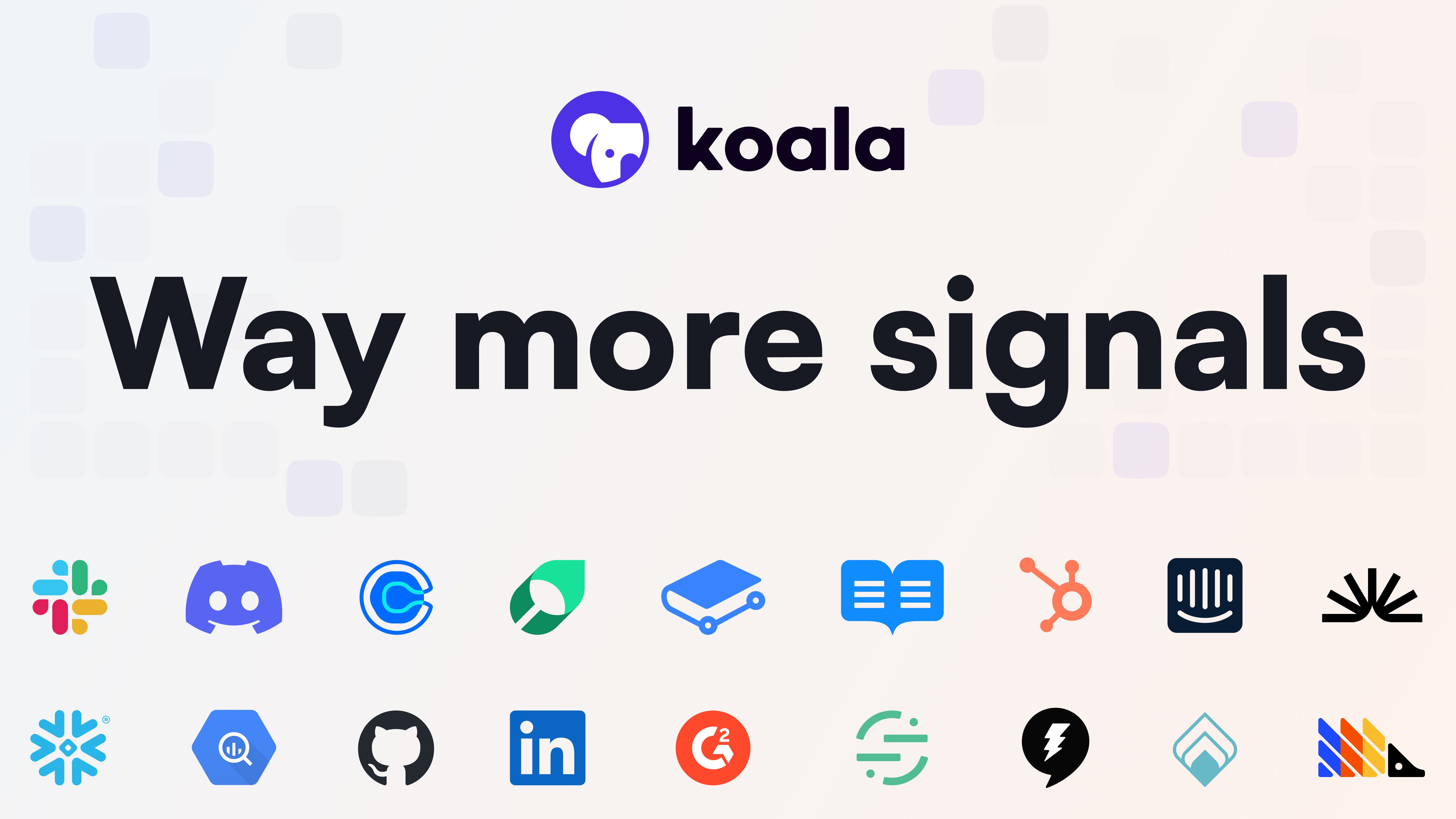 Introducing our latest signals