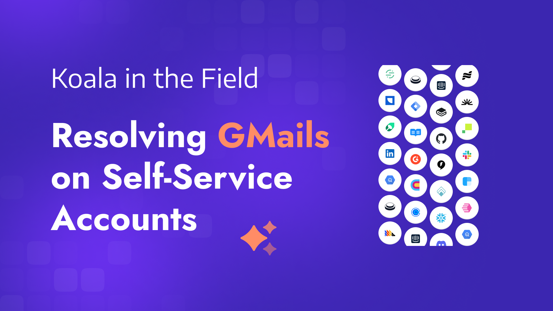 Koala in the Field: Resolving Gmails for Enterprise Upsells