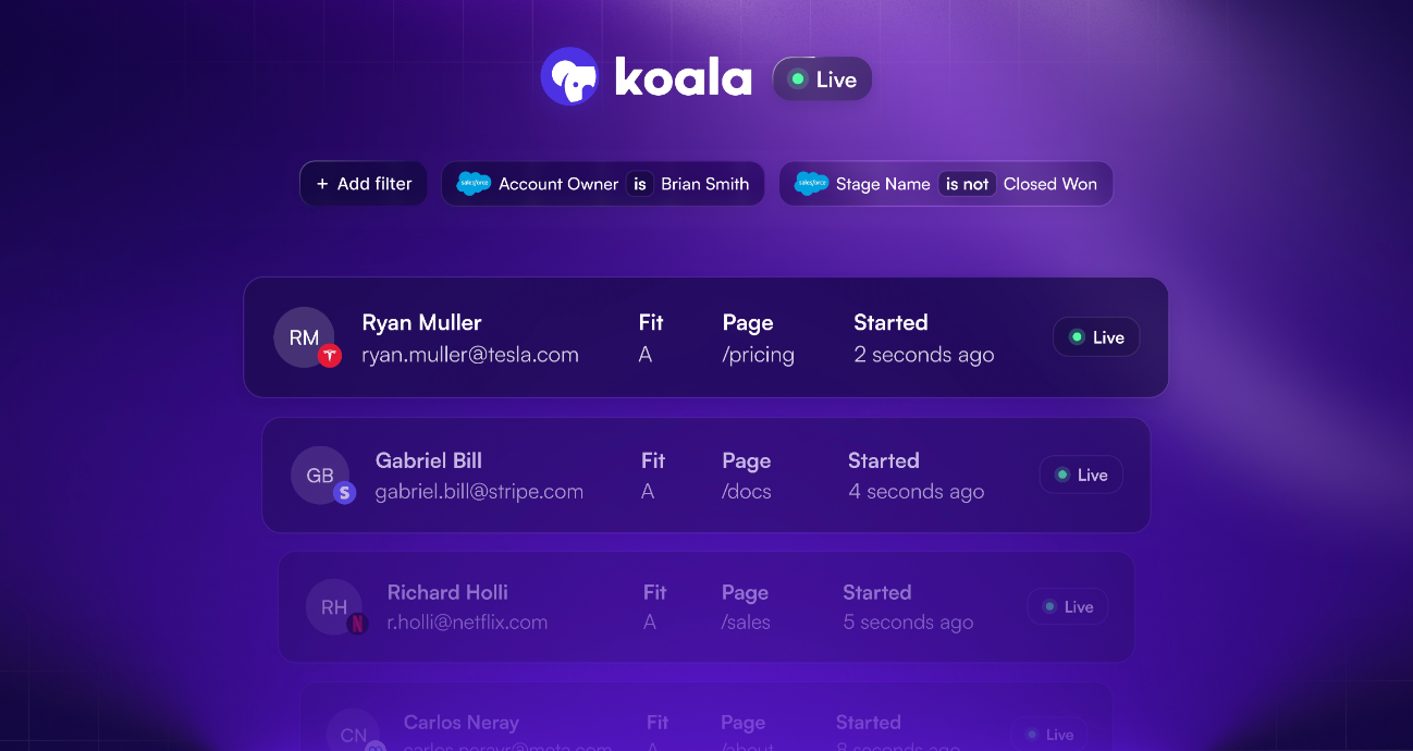 Introducing Live Lists, Apollo.io integration, and Content Reports