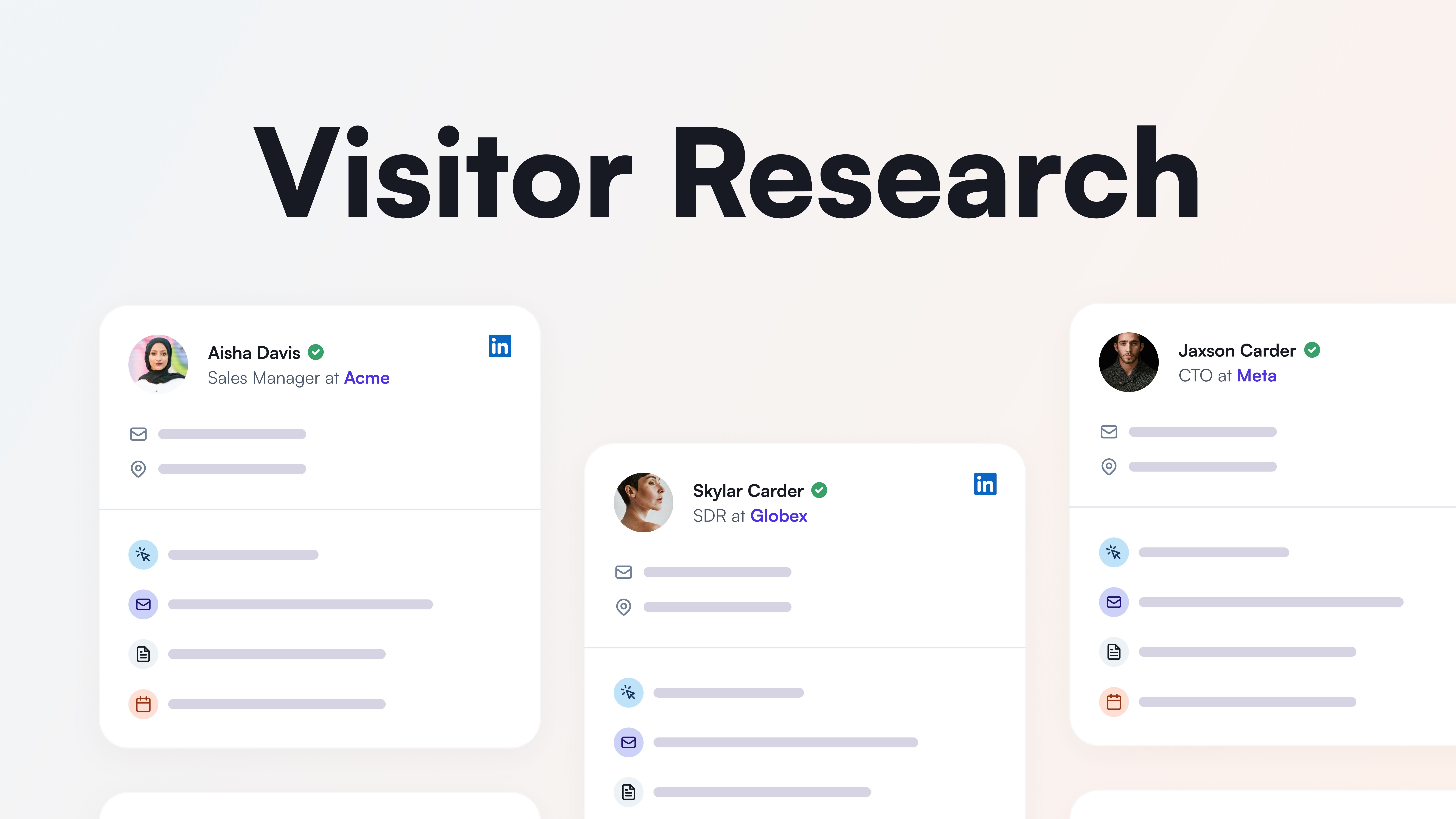 Visitor Research