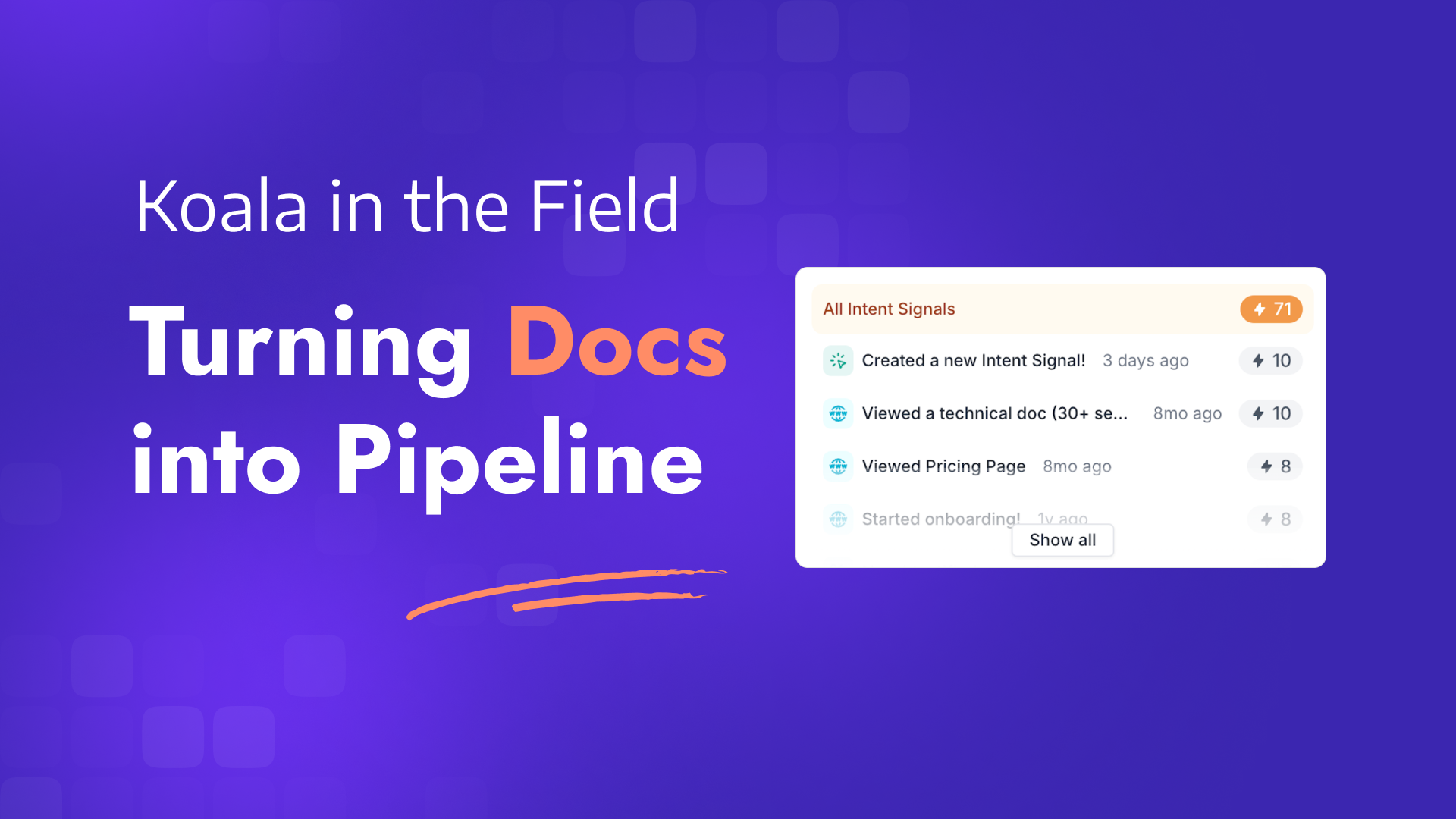 Koala in the Field: How GreyNoise Turns Docs into Pipeline