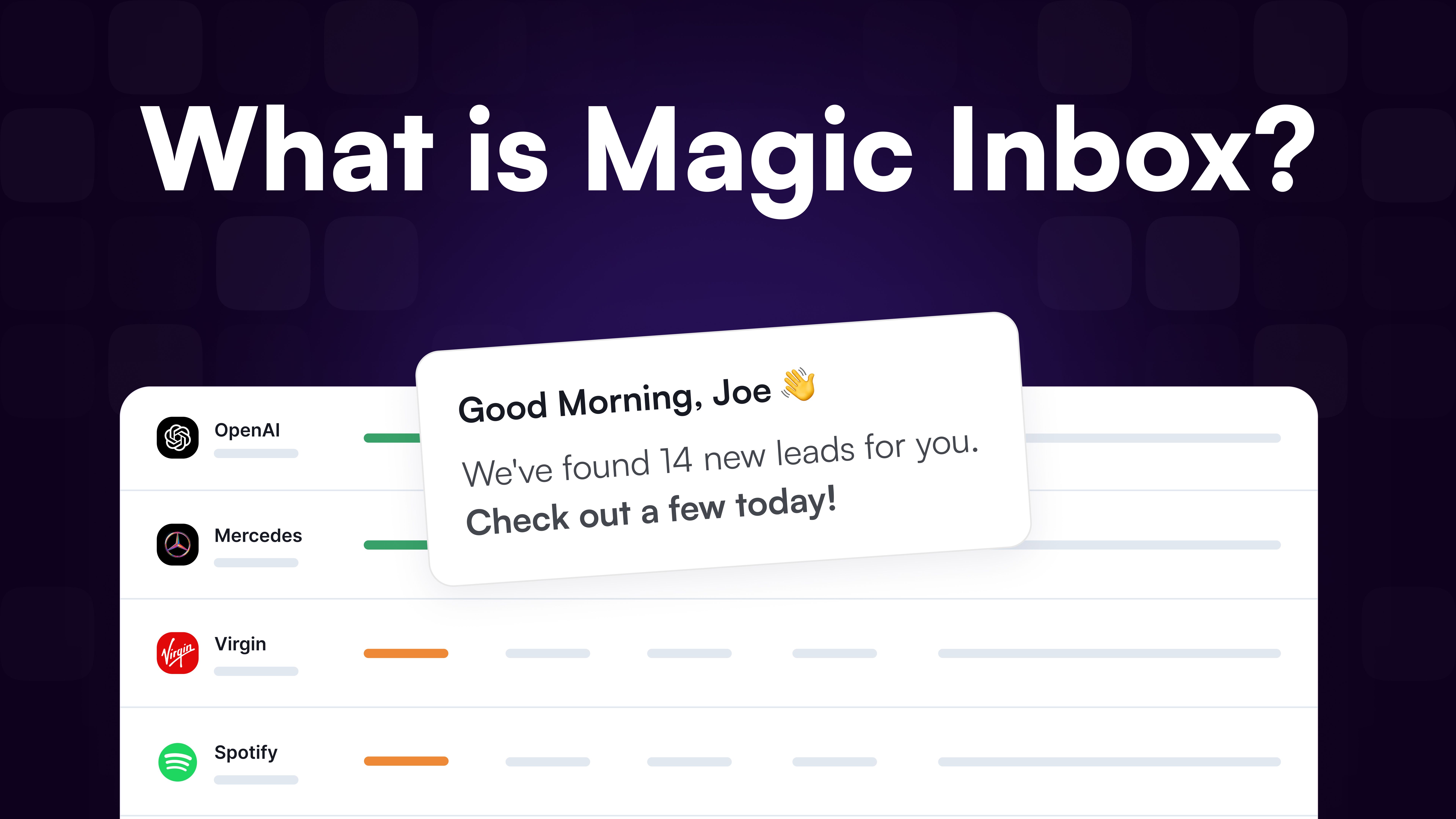 Introducing Magic Inbox: Next steps for every priority lead