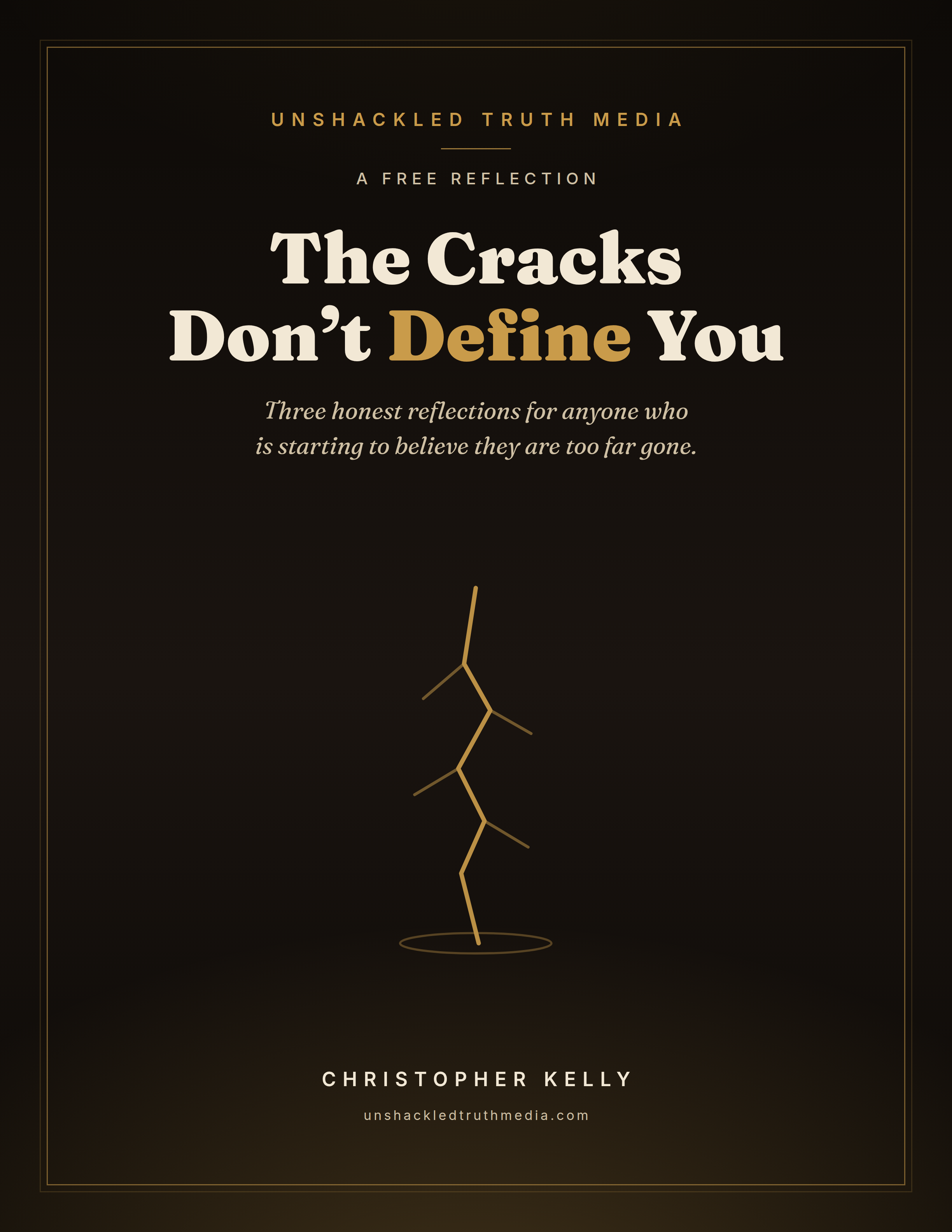 Cover of The Cracks Don't Define You: Free Reflection