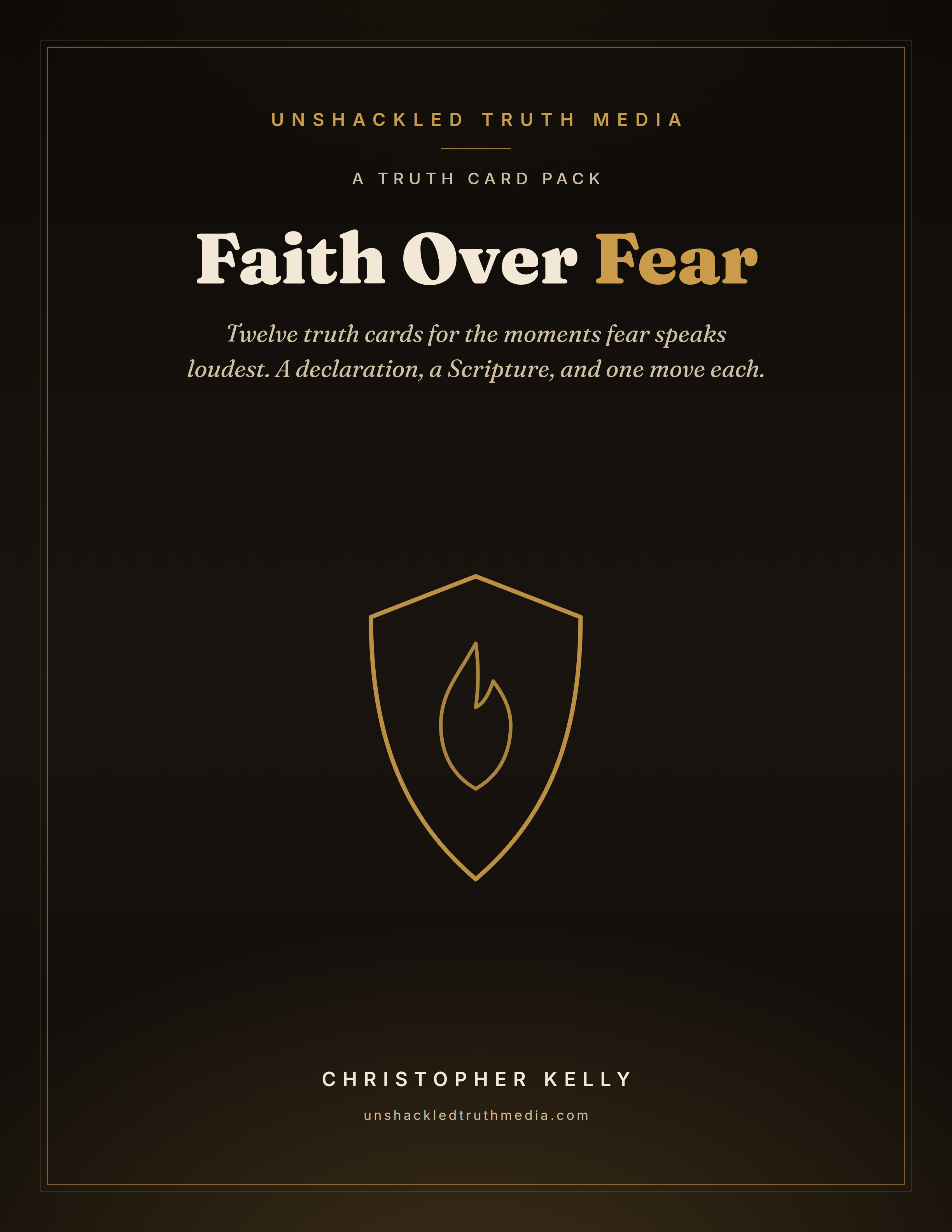 Cover of Faith Over Fear Truth Cards