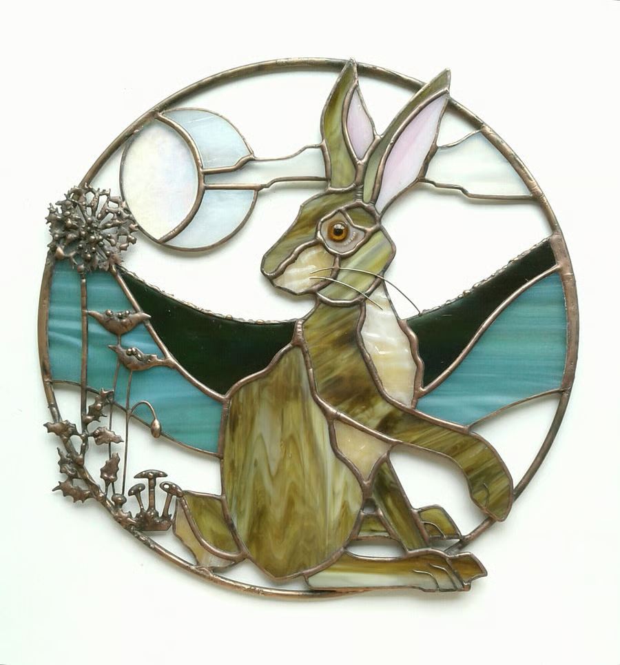 Trefoil Stained Glass Art