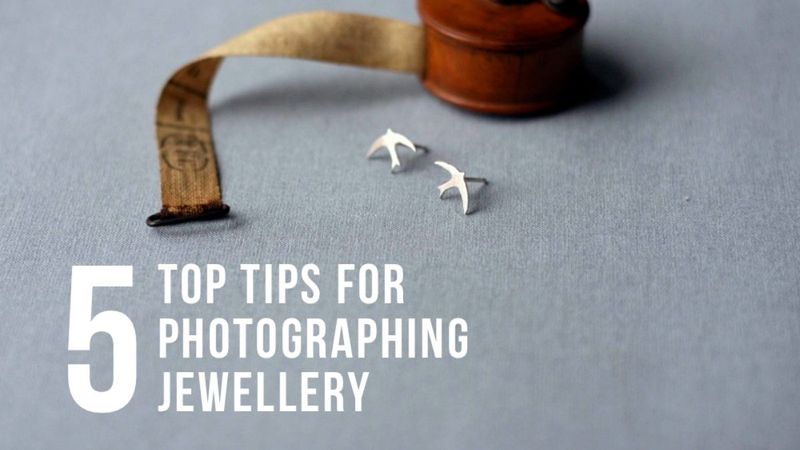 Five Top Tips for Photographing Jewellery