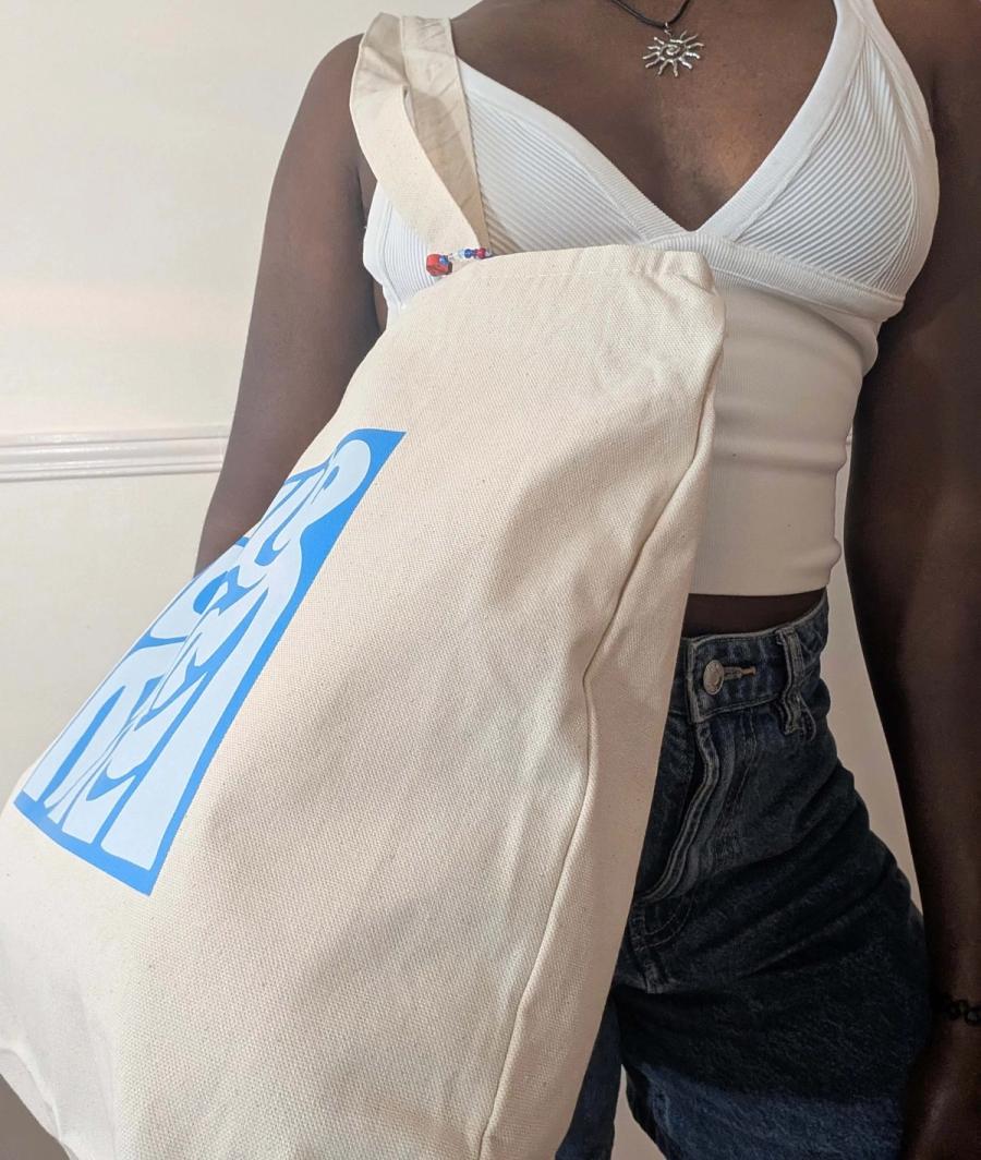 Sac Alien disco bleu