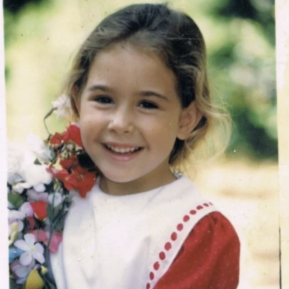 Netta Most as a kid