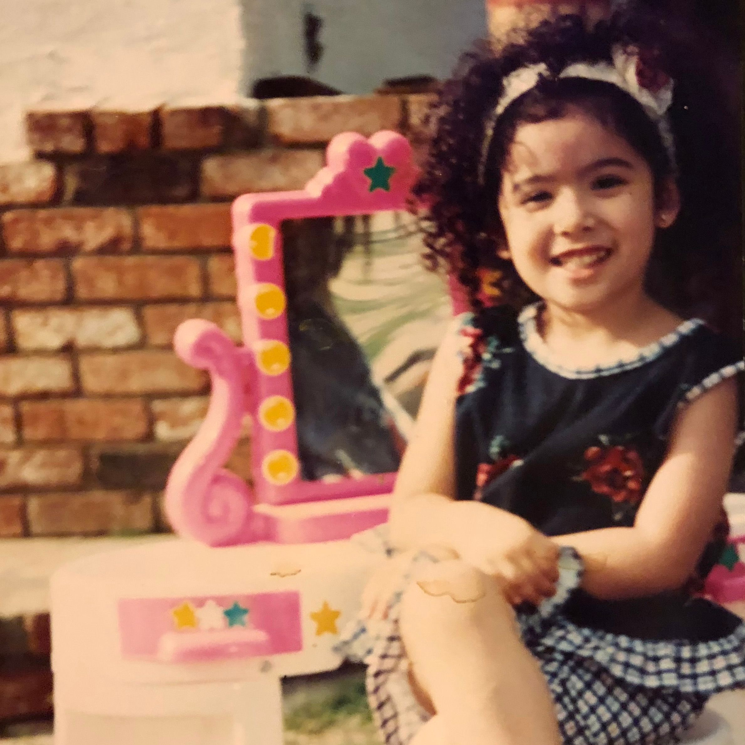 Andrea Ohlsen-Esparza as a kid