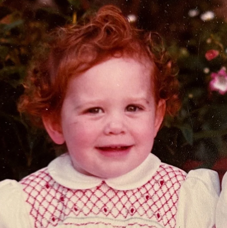 Briar Darden as a kid