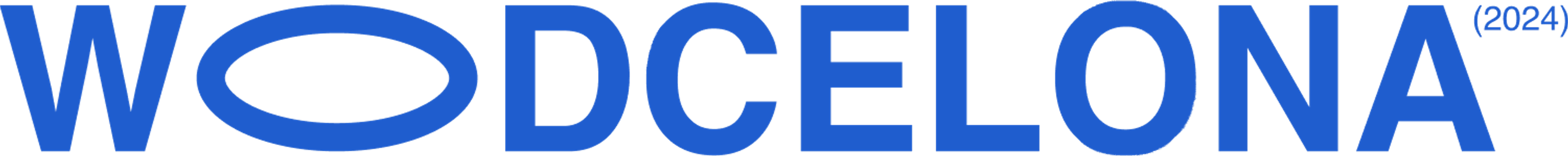 Wodcelona logo azul