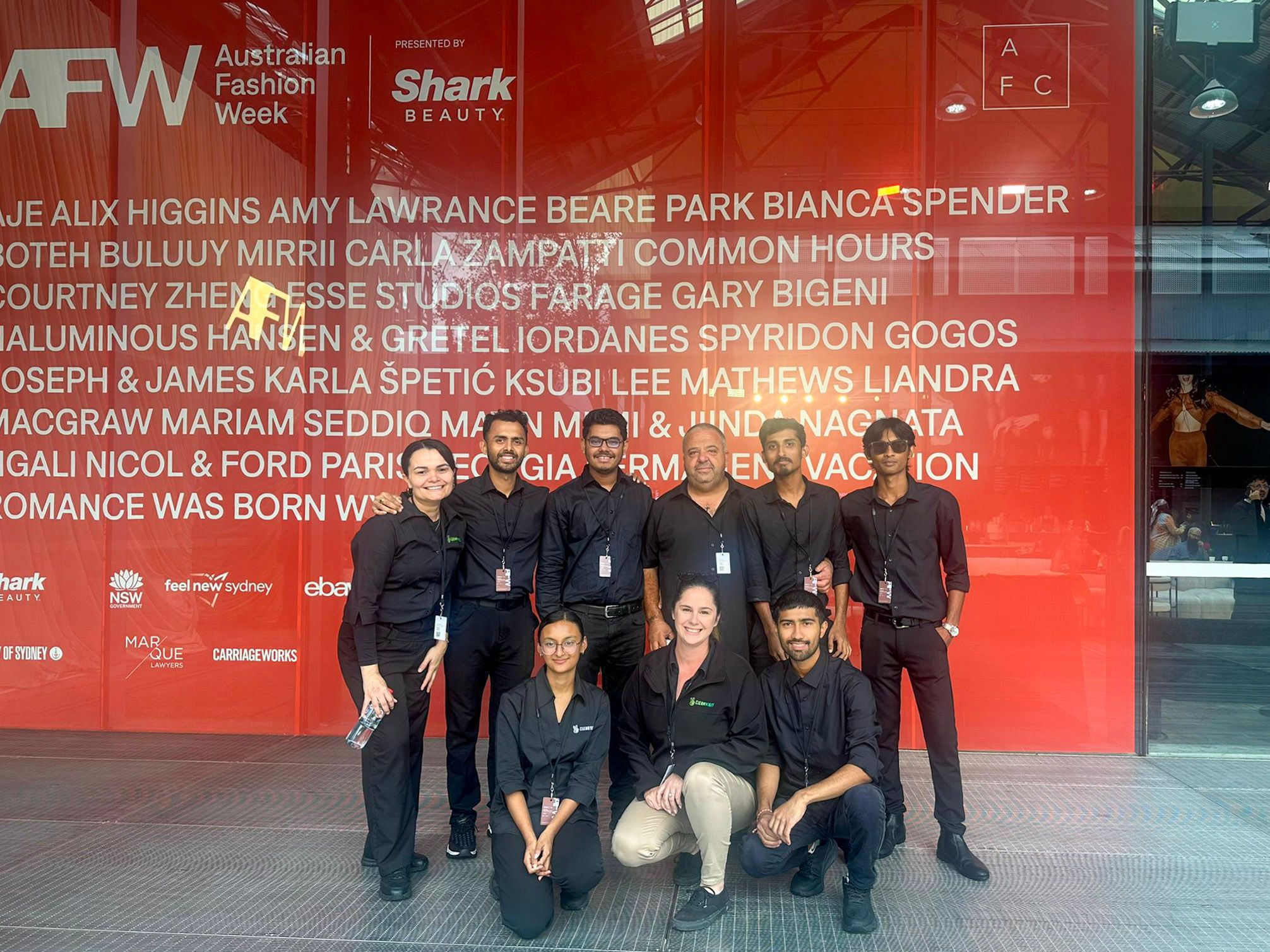 Clean Vibes staff happy