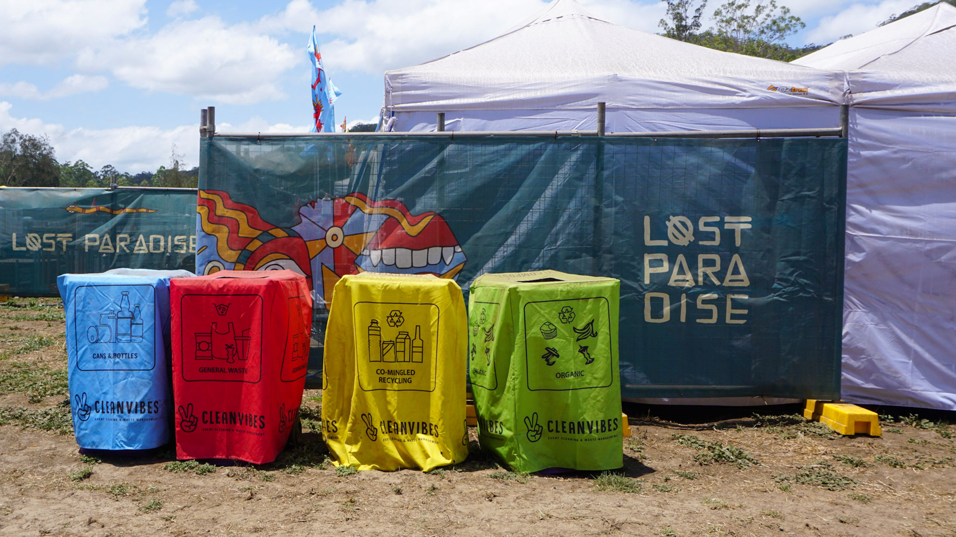 Bins at Lost Paradise 