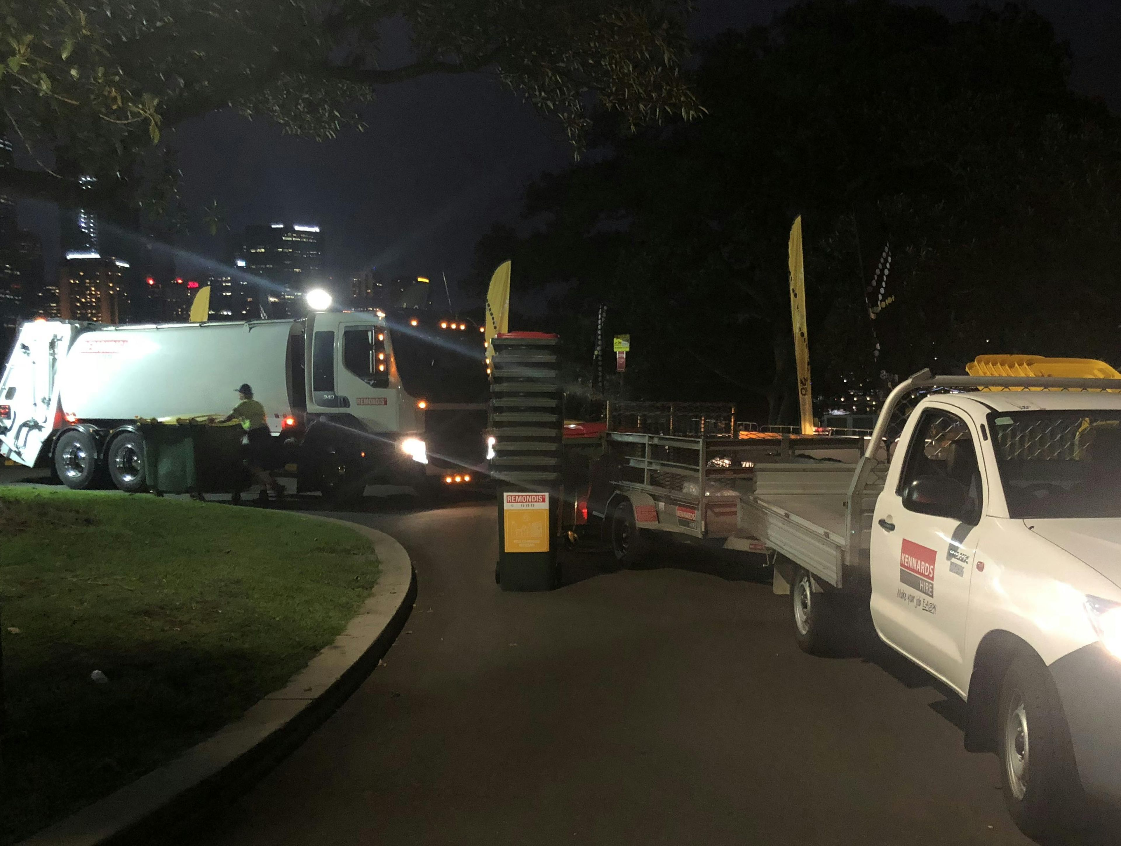 Clean Vibes trucks for bump-in