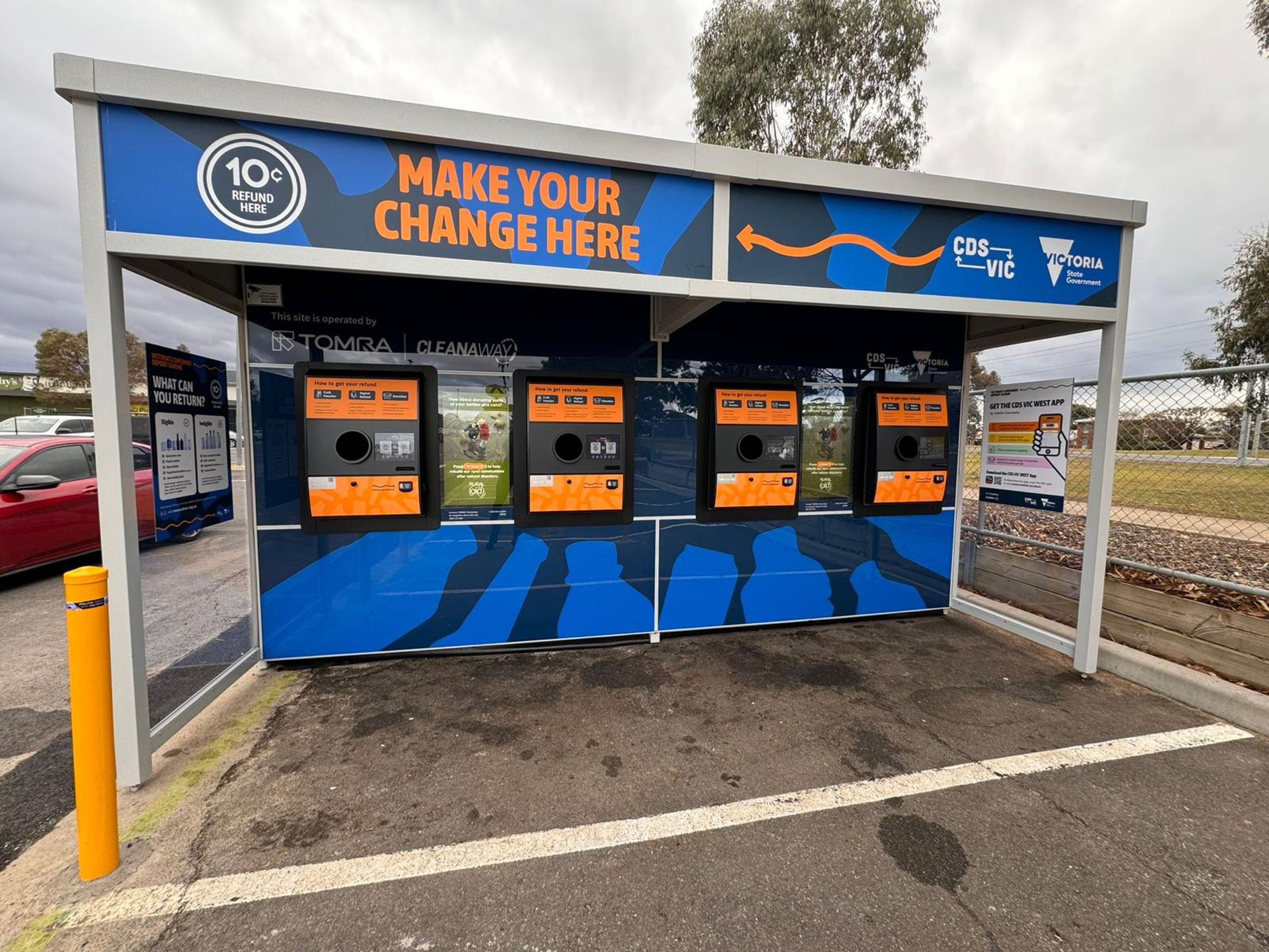 CDS machines in Victoria