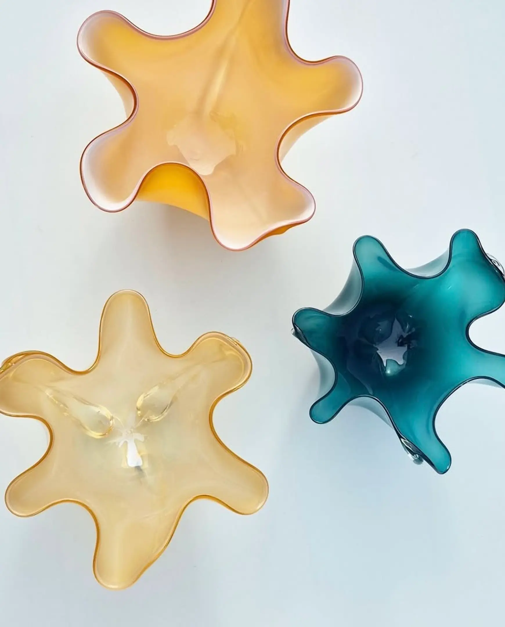 Lauren Hunt handblown glass bowls