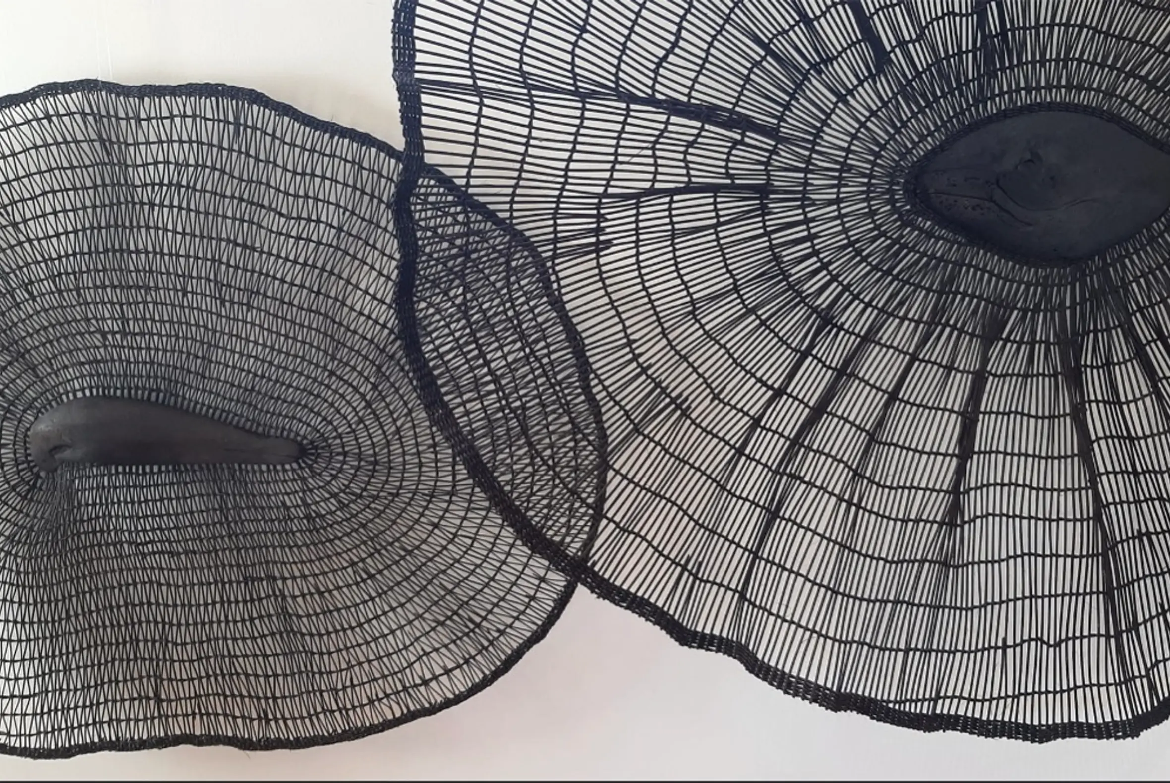 rattan sculpture weavings