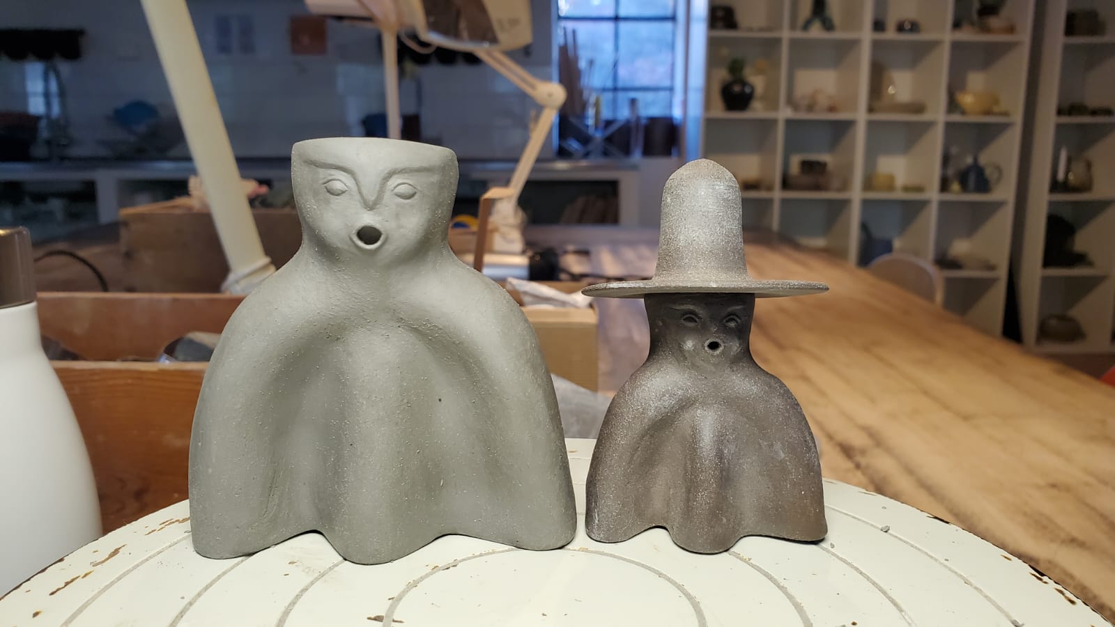 Sampling of different sizes and forms of the CERES incense burners being created