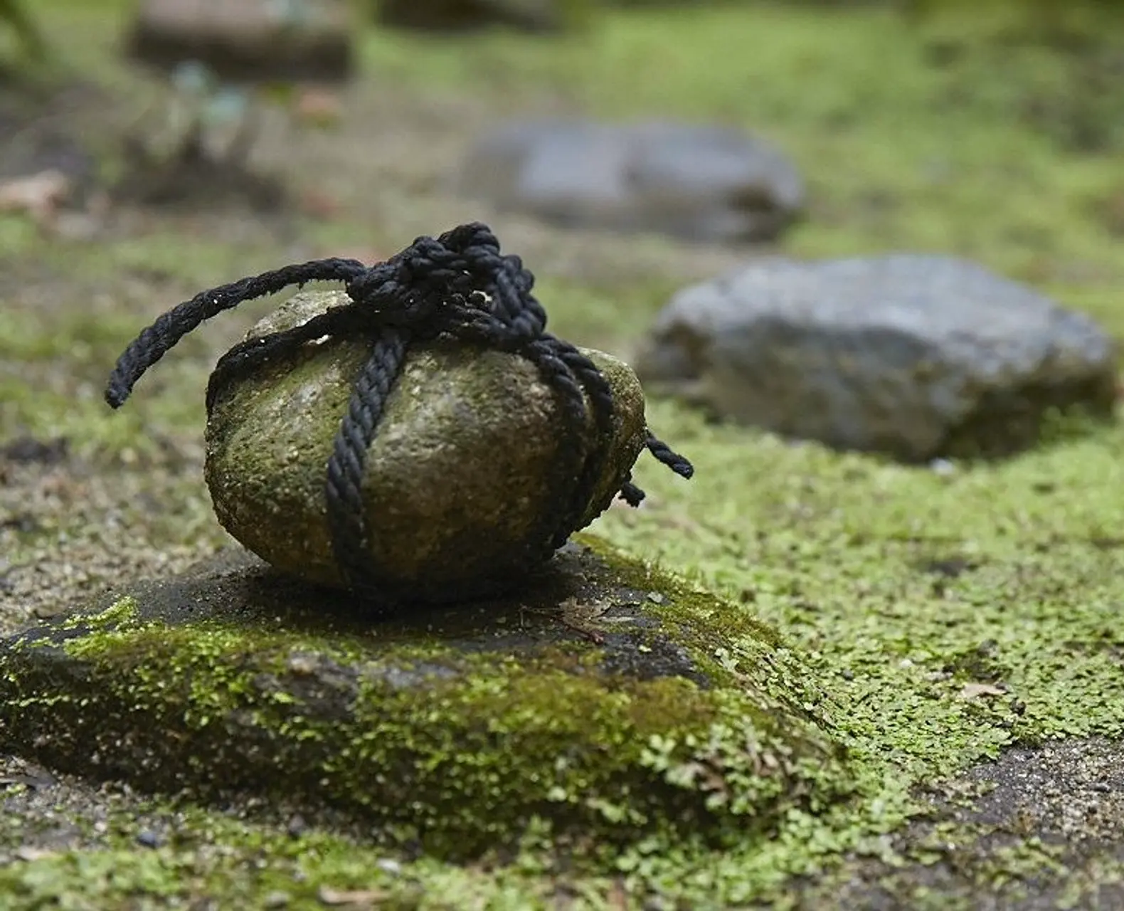 A tome ishi boundary guard stone