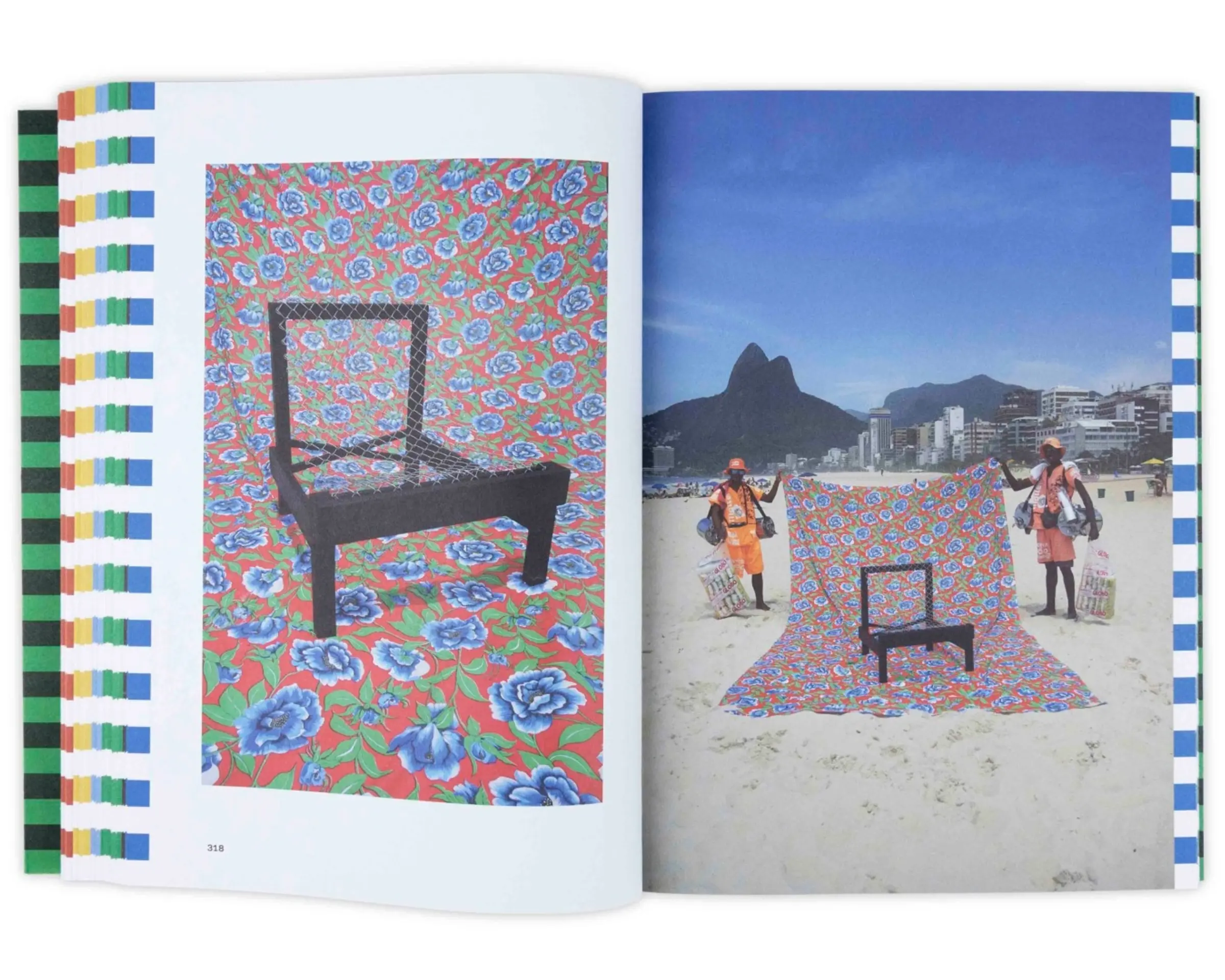 open book showing inside cross cultural chairs