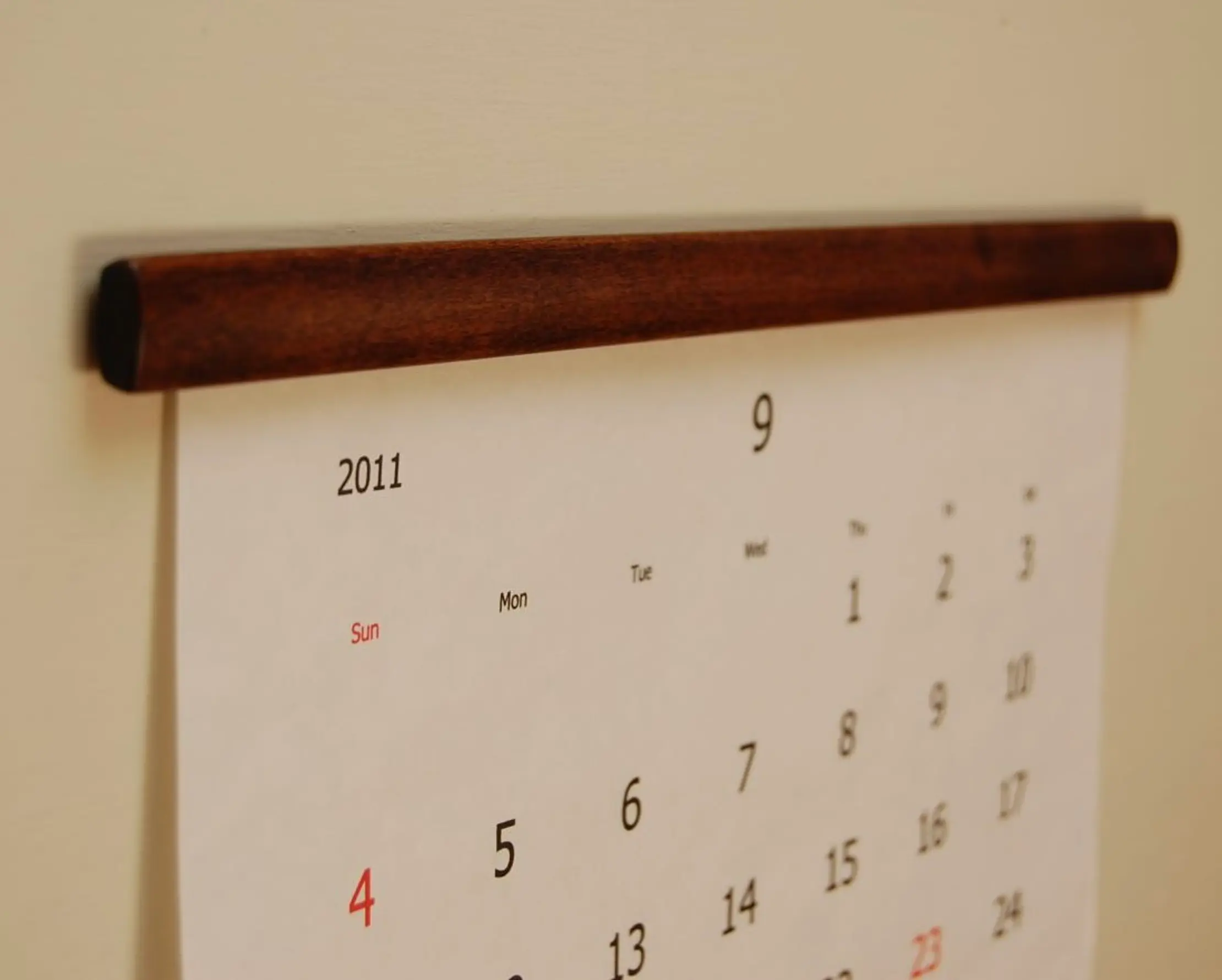 cherry blossom wood magnet poster holder