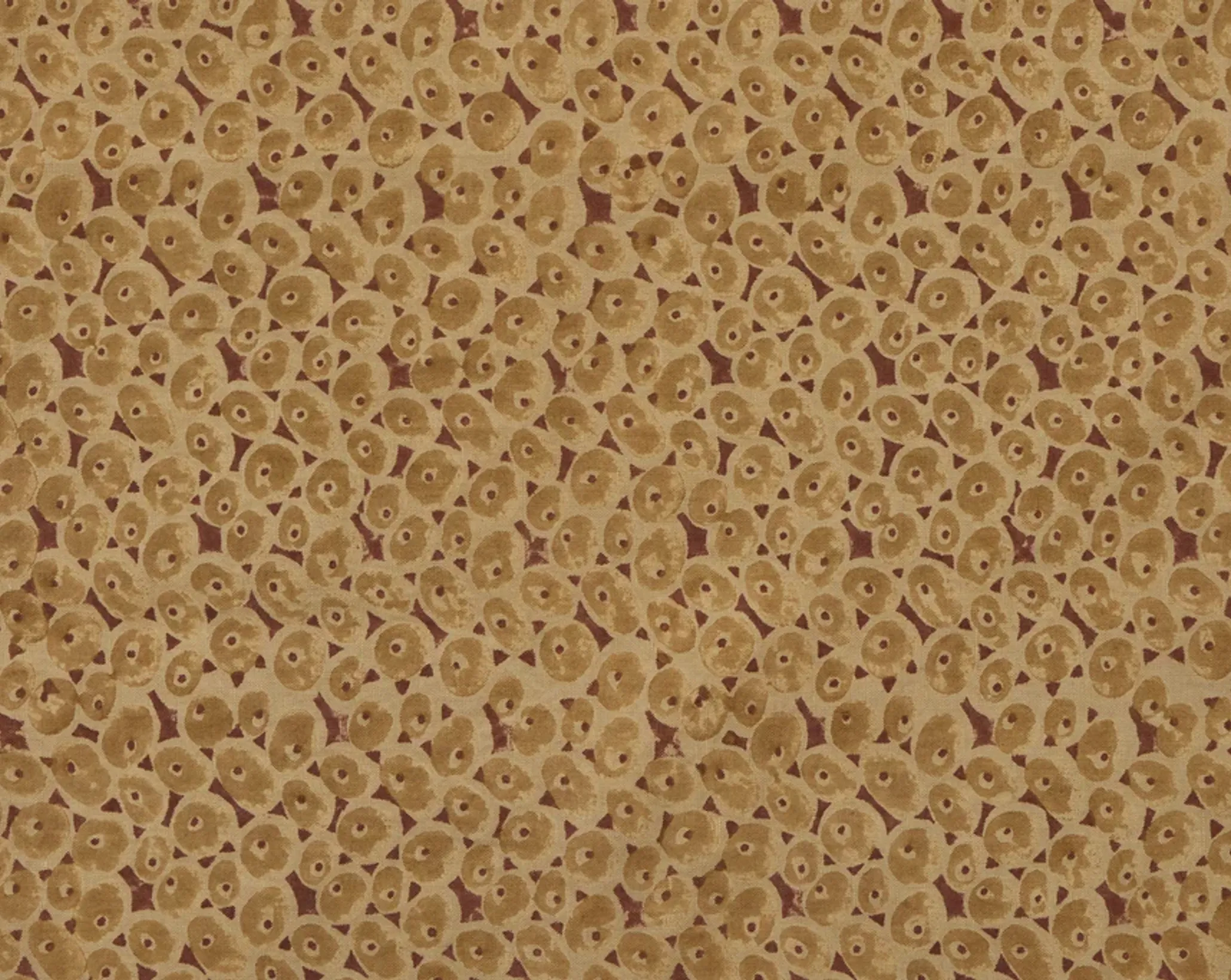 A close up of the attendant print from Studio ford for their cloth napkins