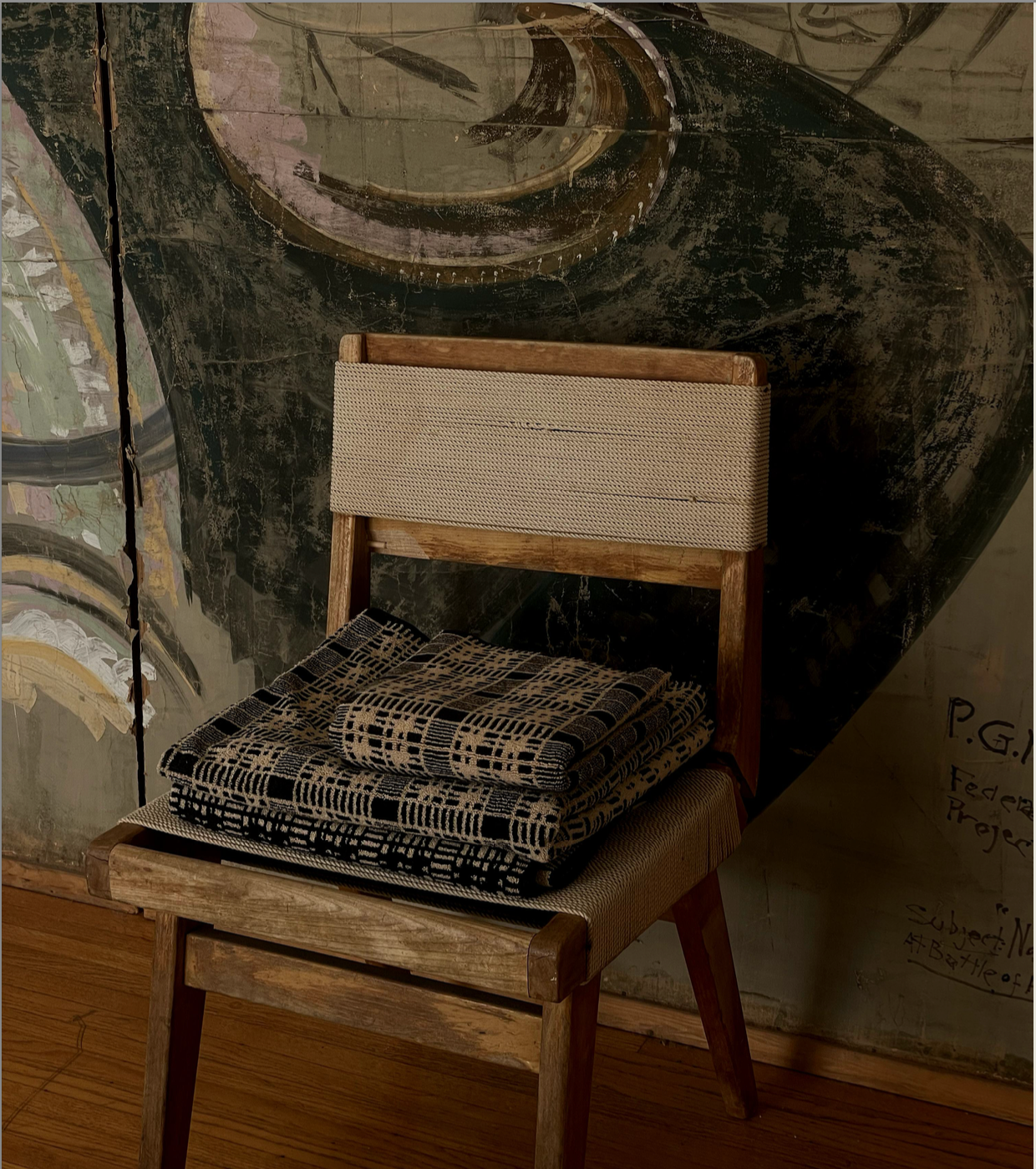 Autumn Sonata reimagines antique prints and textiles through archival research, creating heirloom-quality table linen and organic towelling. Available at Handcrafted Modern