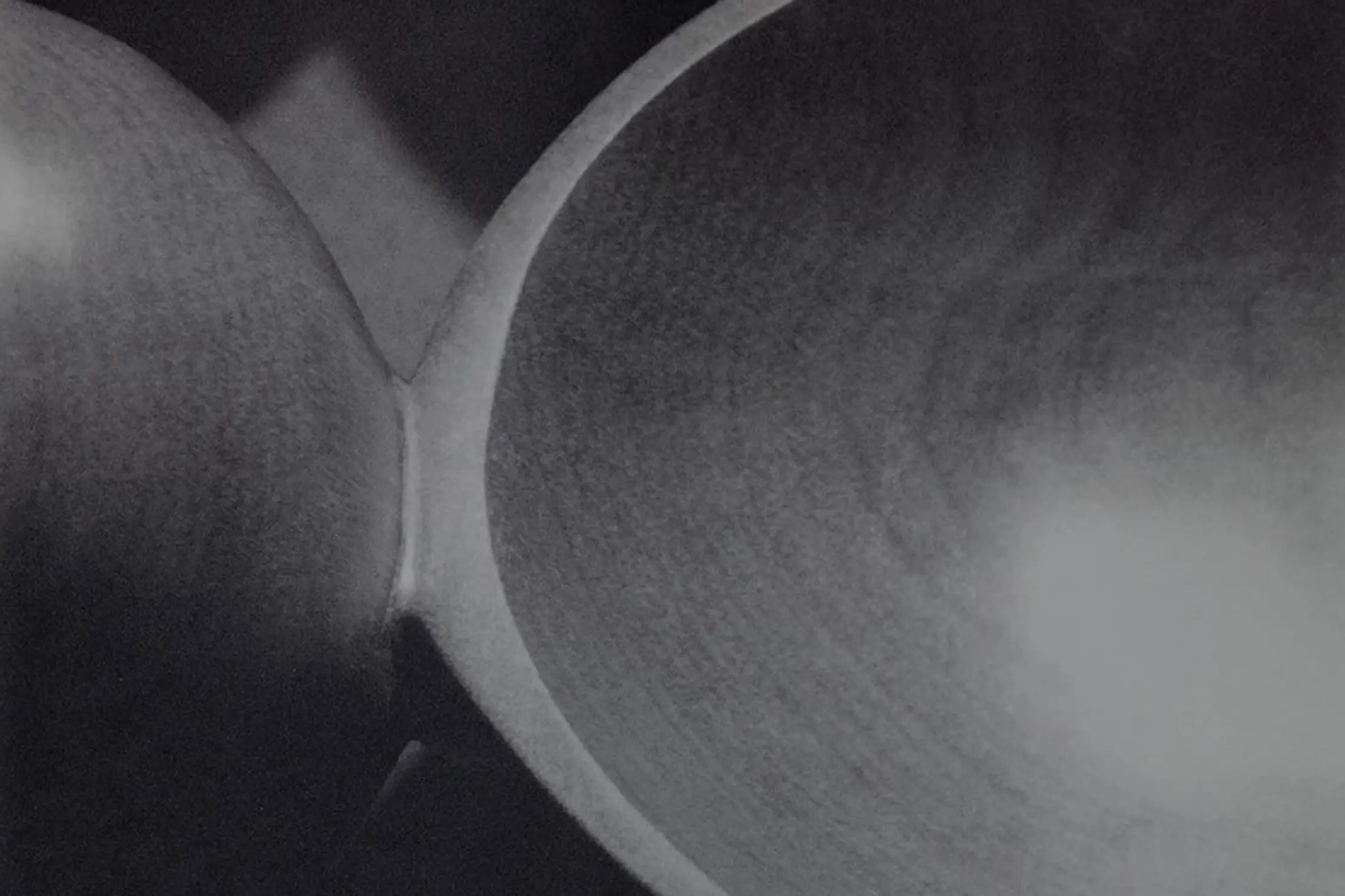 a close up detail of a hand carved moon spoon by New Zealand wood worker, Courtney Petley