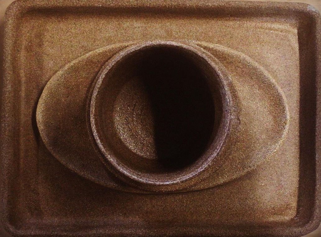 stoneware pottery bowl