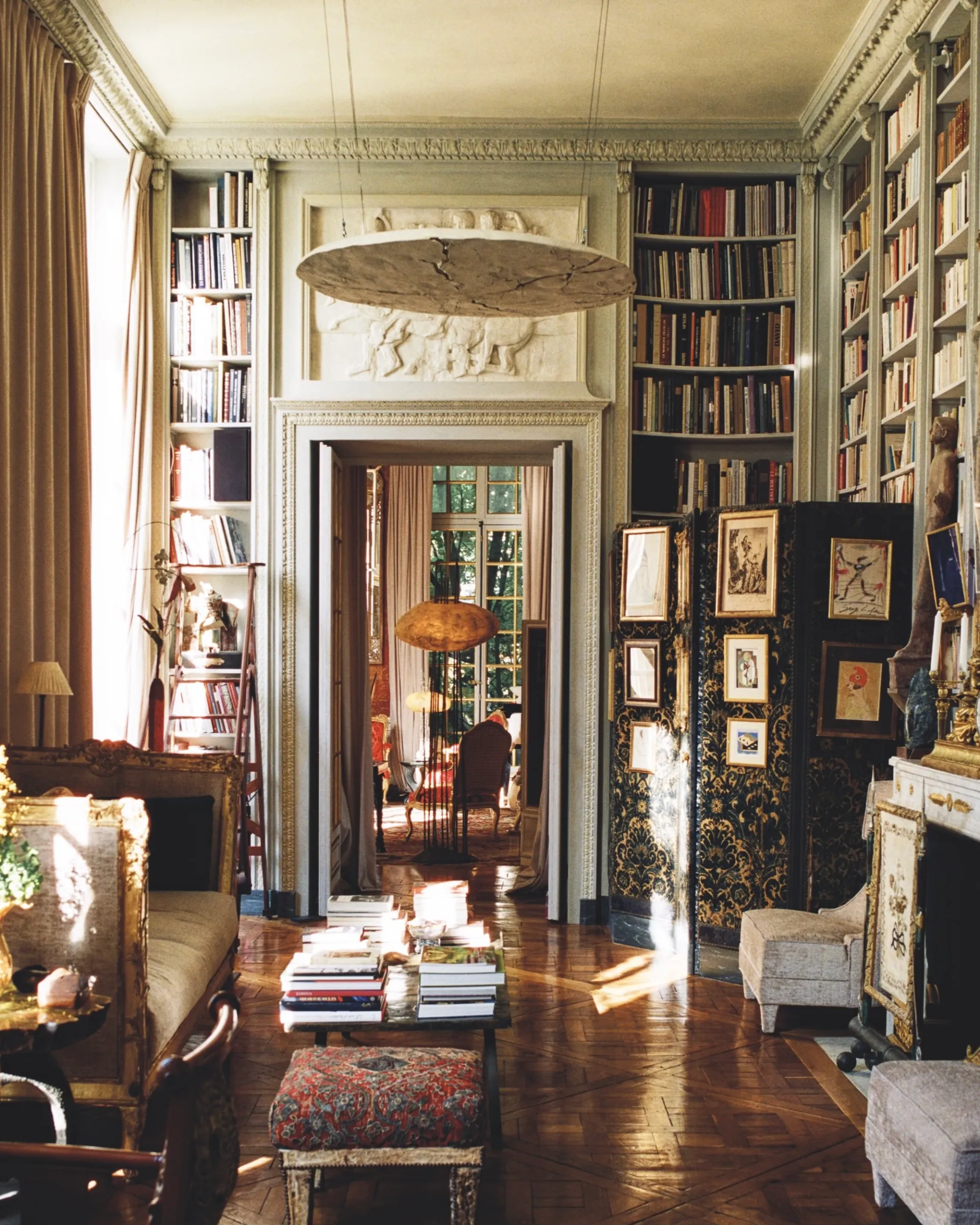 inside of French interior designer Jacques Garcias home