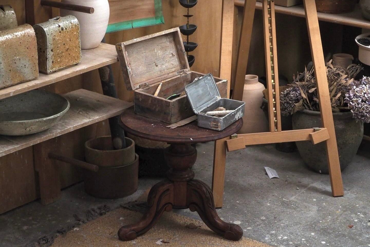an image inside of Holly Rose Morgans studio