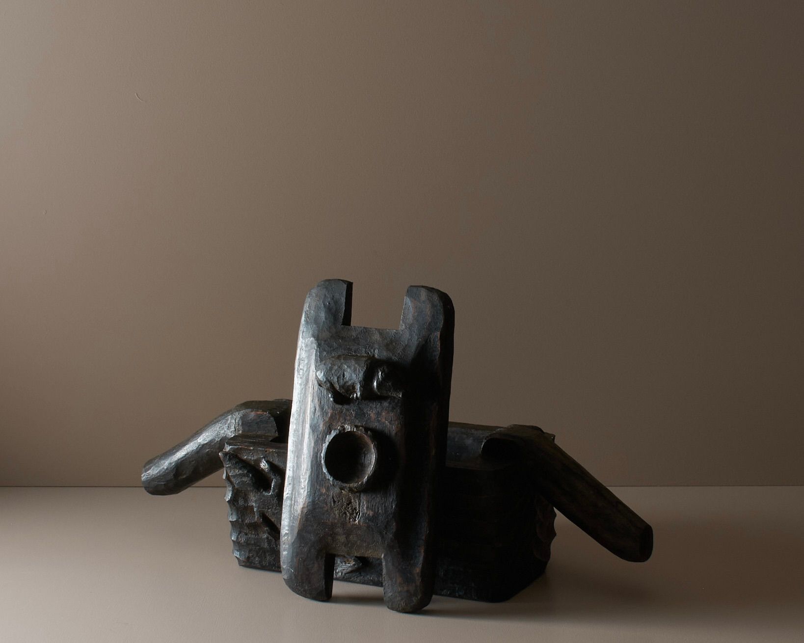 A wooden punamhan ritual box